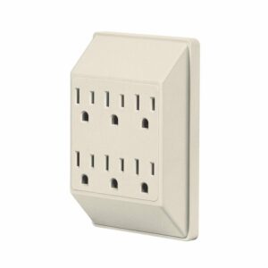 Multitoma Eléctrica De Pared 6 Tomas VOLTECK Unidad