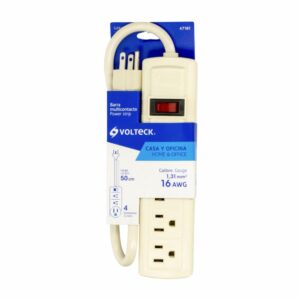 Regleta De 4 Tomas VOLTECK Unidad