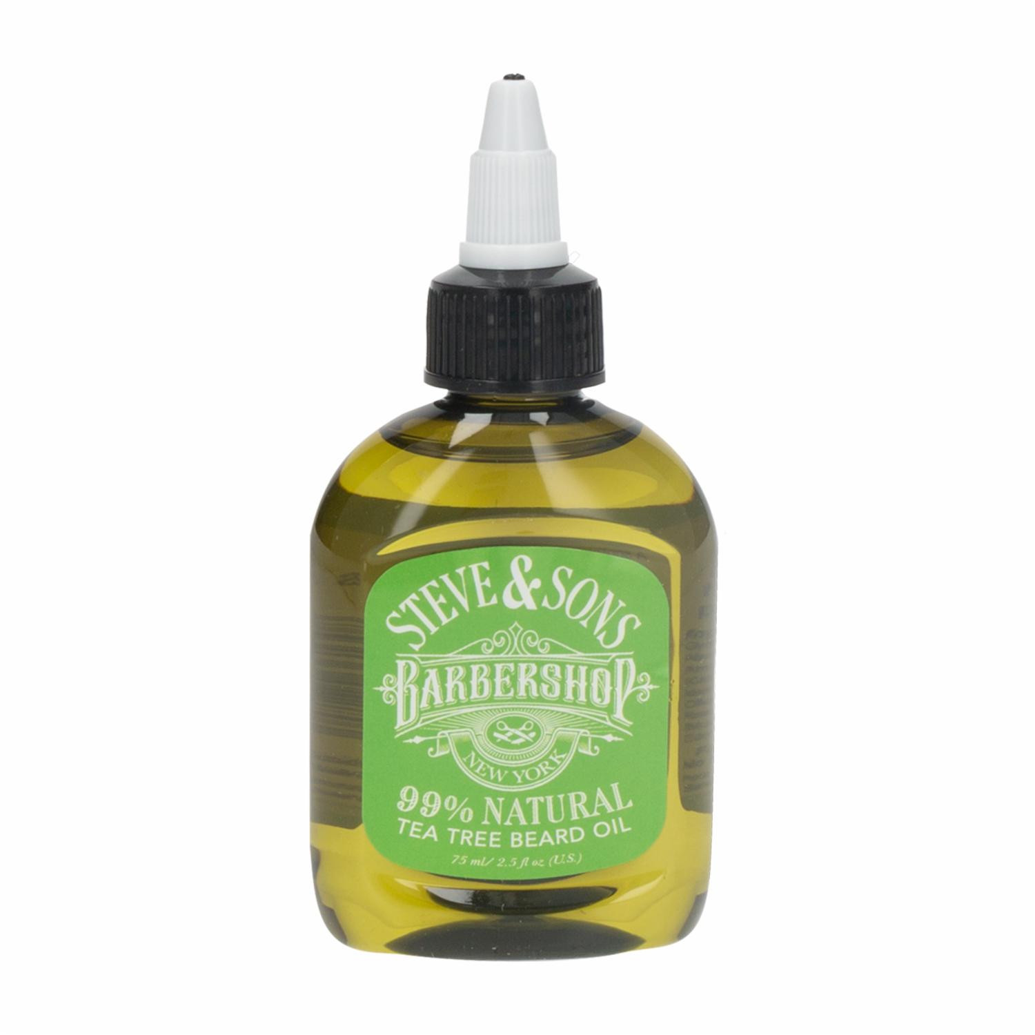Aceite Para Barba De Té Verde 99% Natural STEVE & SONS 75 Ml