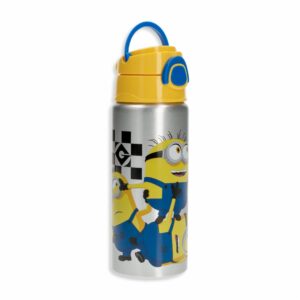 Tomatodo De Aluminio Diseño Minions FUN KIDS 600 Ml