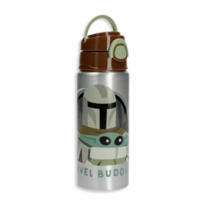 Tomatodo De Aluminio Diseño Baby Yoda FUN KIDS 600 Ml