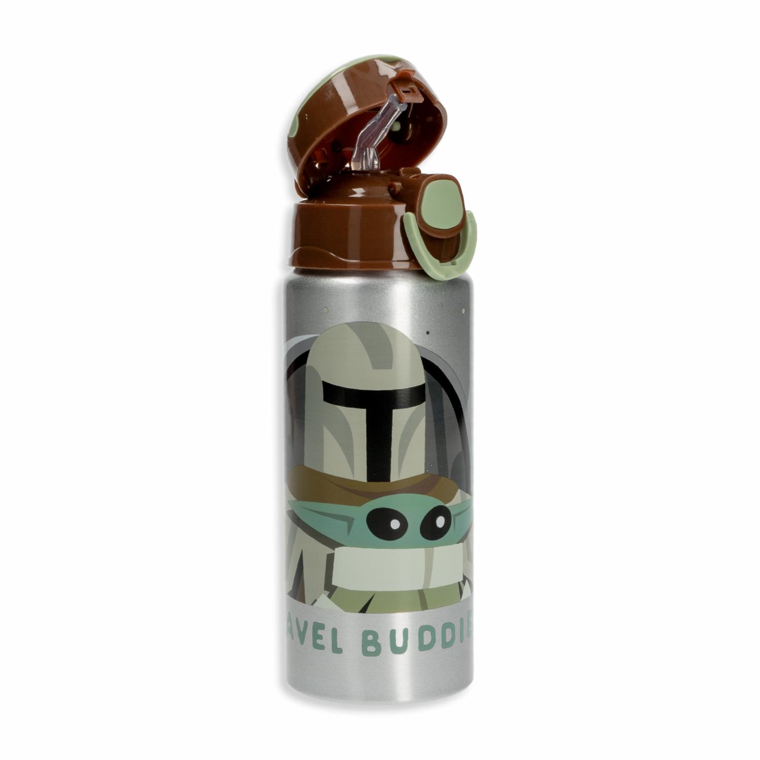 Tomatodo De Aluminio Diseño Baby Yoda FUN KIDS 600 Ml - Imagen 2