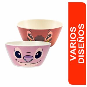 Bowl Bambú Stitch Varios Diseños FUN KIDS 16 Cm