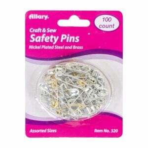 Imperdibles Para Costura ALLARY X 100 Uds