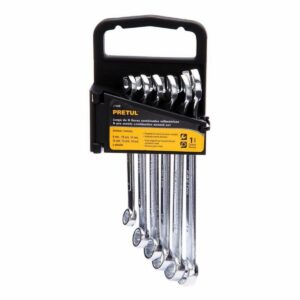 Juego De 6Piezas Llaves Mixtas Estándar PRETUL Paquete