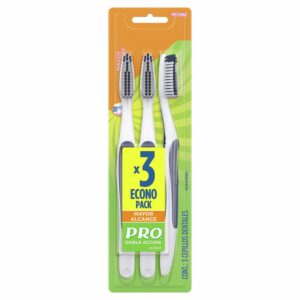 Cepillo Dental Acción Cerdas Medianas PRO X3 Uds