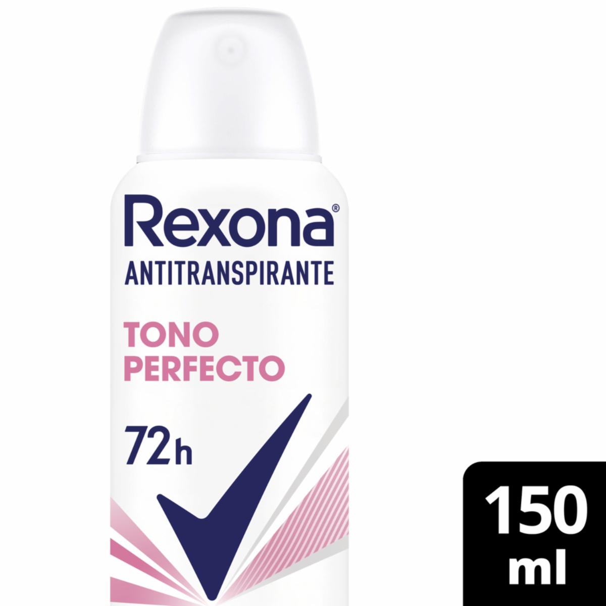 Desodorante En Aerosol Para Dama Tono Perfecto REXONA 150 Ml - Imagen 3