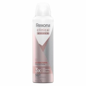 Desodorante En Aerosol Para Dama Antitranspirante Clinical Expert Antibacterial REXONA 150 Ml