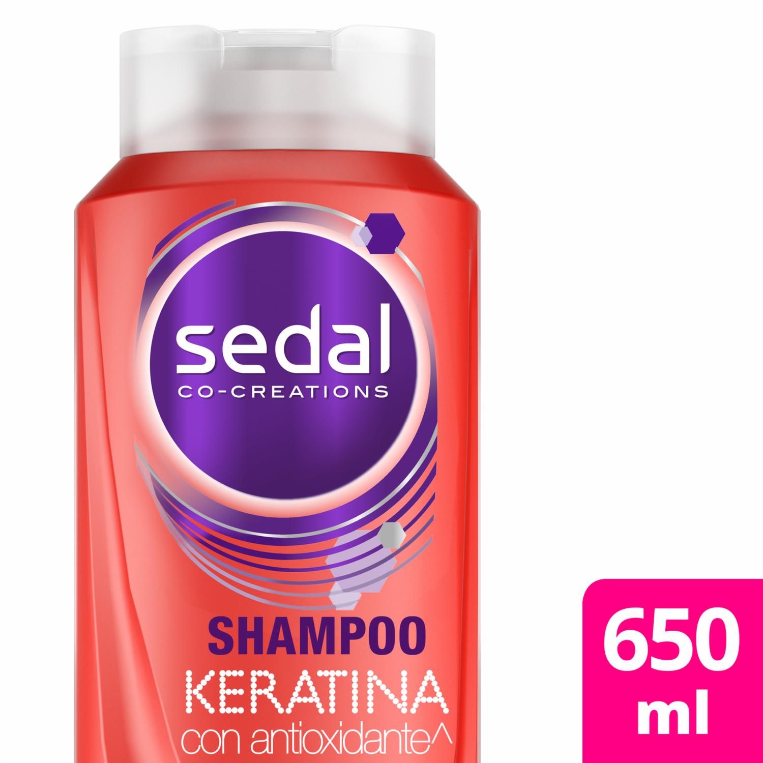 Shampoo De Cabello Keratina Y Antioxidantes SEDAL 650 Ml