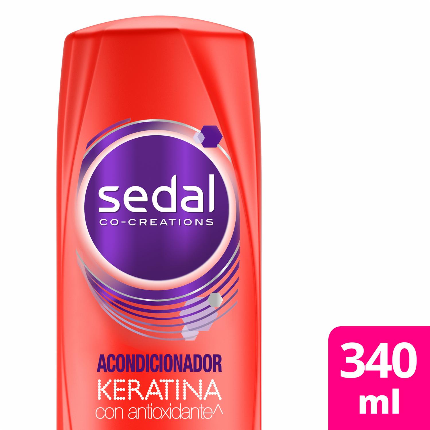 Acondicionador De Cabello Keratina Con Antioxidantes SEDAL 340 Ml