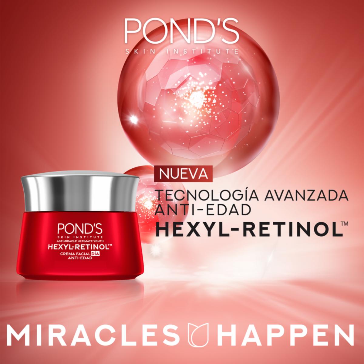 Crema Facial De Día Age Miracle Factor De Protección Solar 30 POND’S 50 G