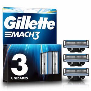 Repuesto Afeitadora Caballero Mach 3 GILLETTE X 3 Uds