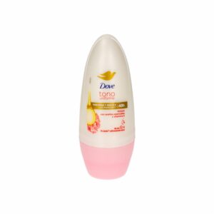 Desodorante Roll On Para Dama Fragancia Rosas Tono Uniforme DOVE 50 Ml