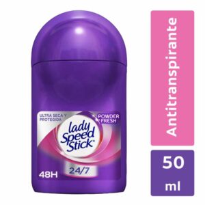 Desodorante Roll On Para Mujer Powder Fresh LADY SPEED STICK 50 Ml