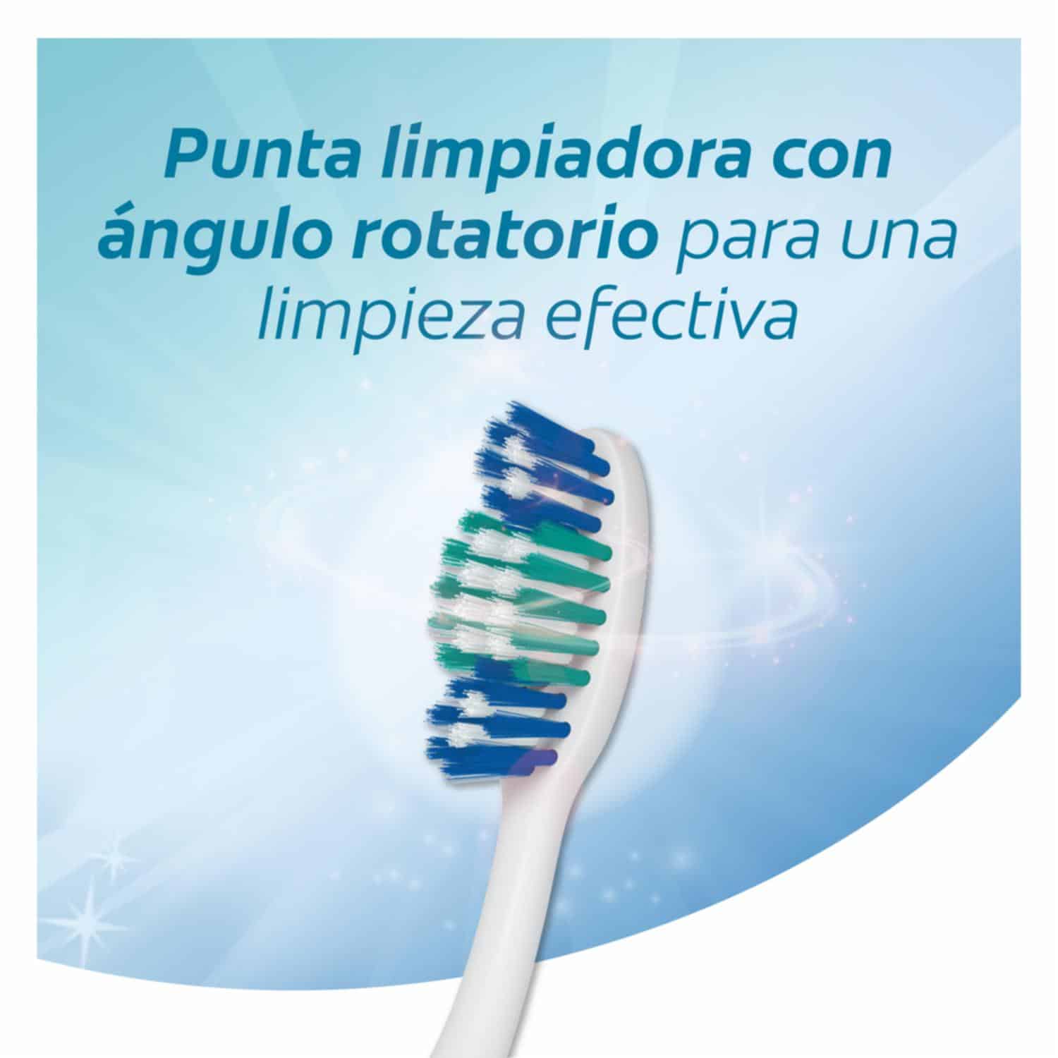 Cepillo Dental Triple Acción Extra Blancura COLGATE 1X2 Unidades - Imagen 2