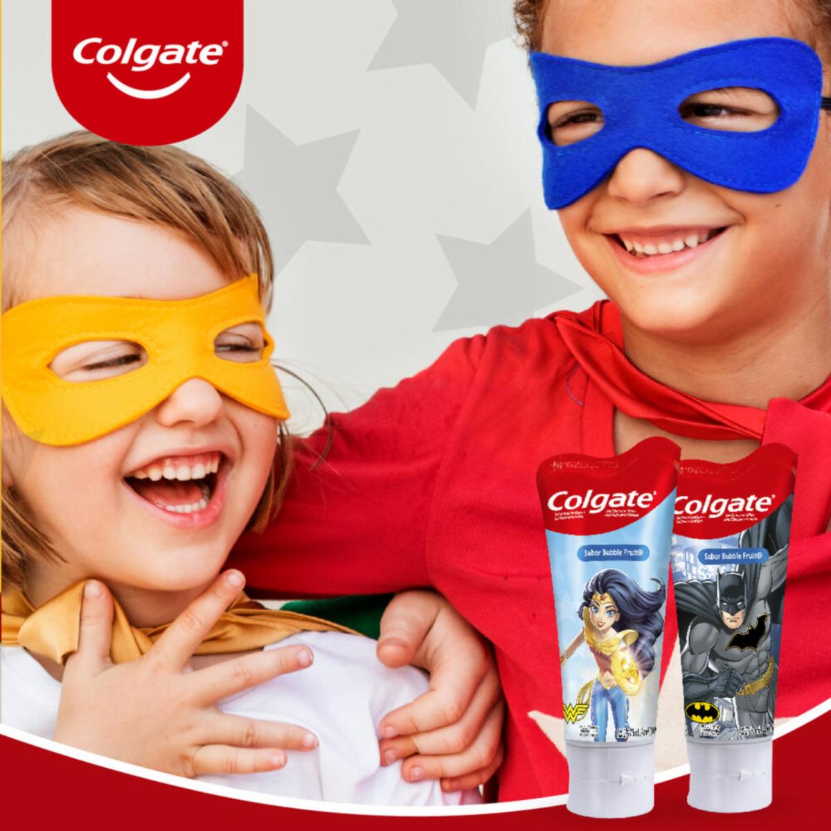 Crema Dental Infantil Smile 6+ Justice League 75 COLGATE 75 Ml - Imagen 5