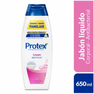Jabón Líquido Para Cuerpo Cream Nutri Formula PROTEX 650 Ml