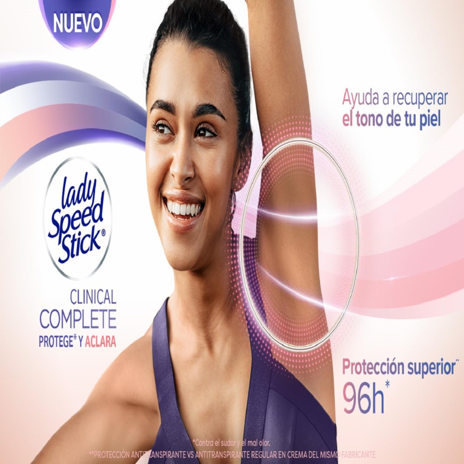 Desodorante En Barra Para Mujer Protege Y Aclara LADY SPEED STICK 55 G