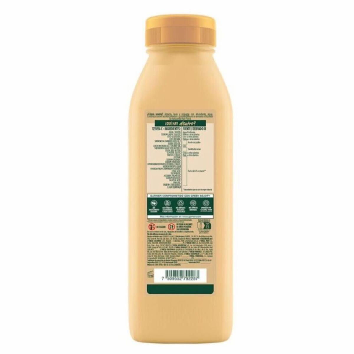 Shampoo Capilar Hair Food Manteca De Cacao Restauración Rizos GARNIER FRUCTIS 300 Ml - Imagen 8