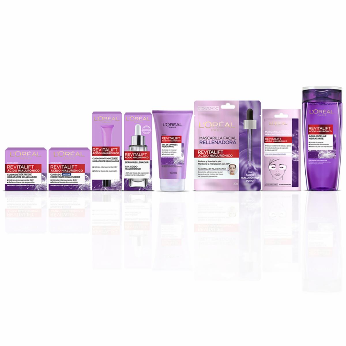 Crema Facial De Día Hidratante Rellenador Con Ácido Hialurónico Fps 20 Revitalift L’ORÉAL 50 Ml