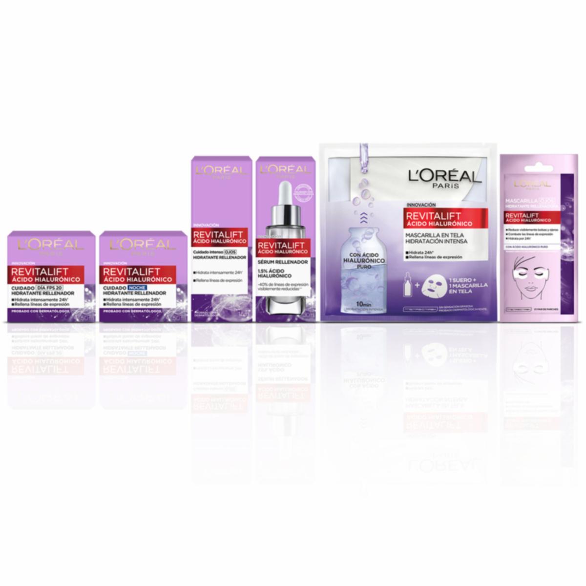 Contorno De Ojos Hidratante Rellenador Con Ácido Hialurónico Revitalift L’ORÉAL 15 Ml