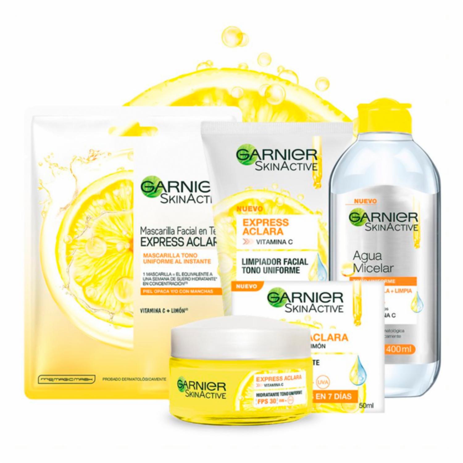 Limpiador Facial En Gel Tono Uniforme Con Vitamina C GARNIER SKIN ACTIVE 150 Ml - Imagen 8