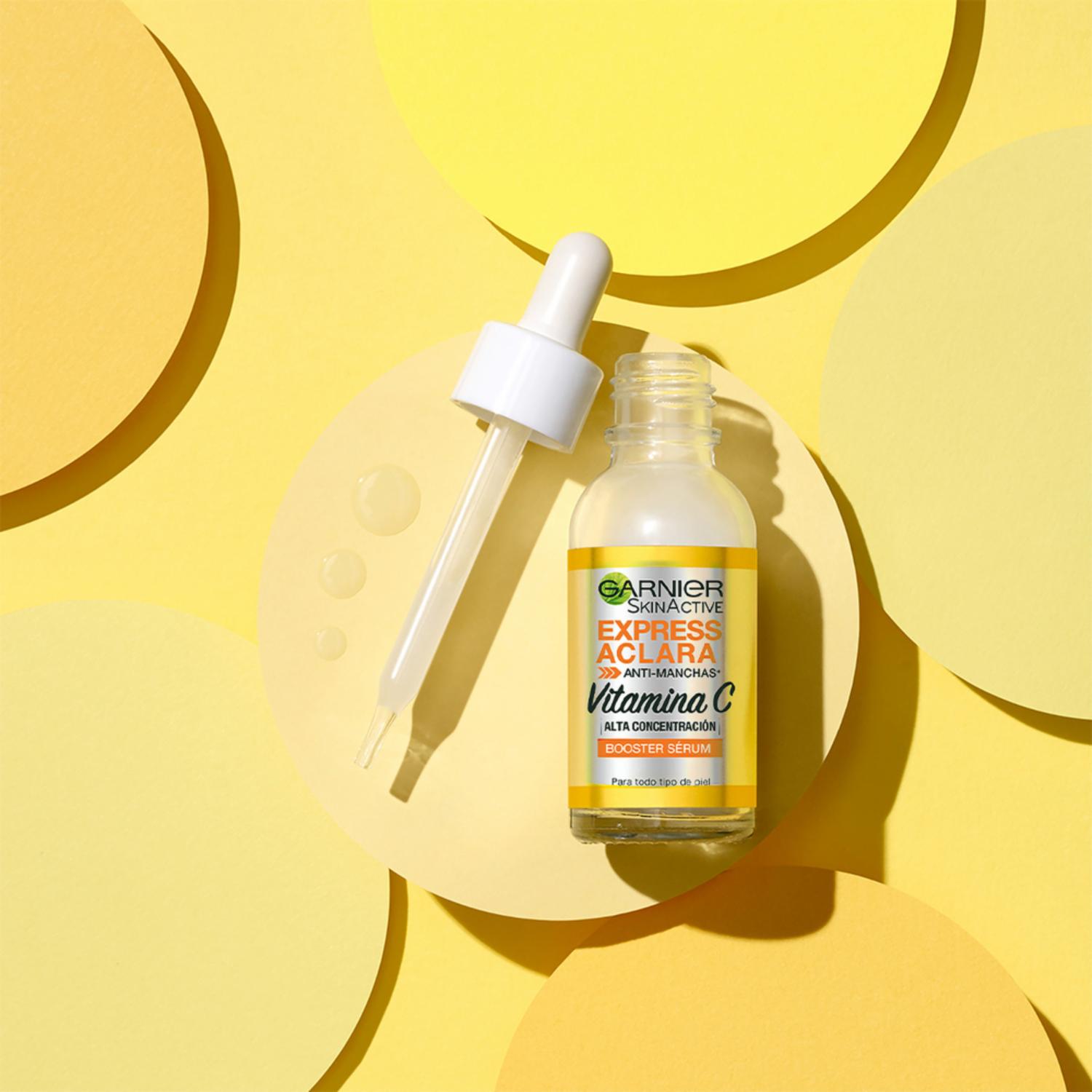 Sérum Facial Booster Anti Manchas Con Vitamina C GARNIER SKIN ACTIVE 30 Ml