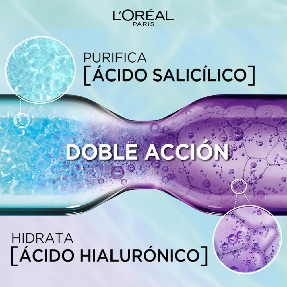 Shampoo Capilar Hialurónico Pure Para Raíz Grasa Y Puntas Deshidratadas ELVIVE L'ORÉAL 680 Ml - Imagen 2