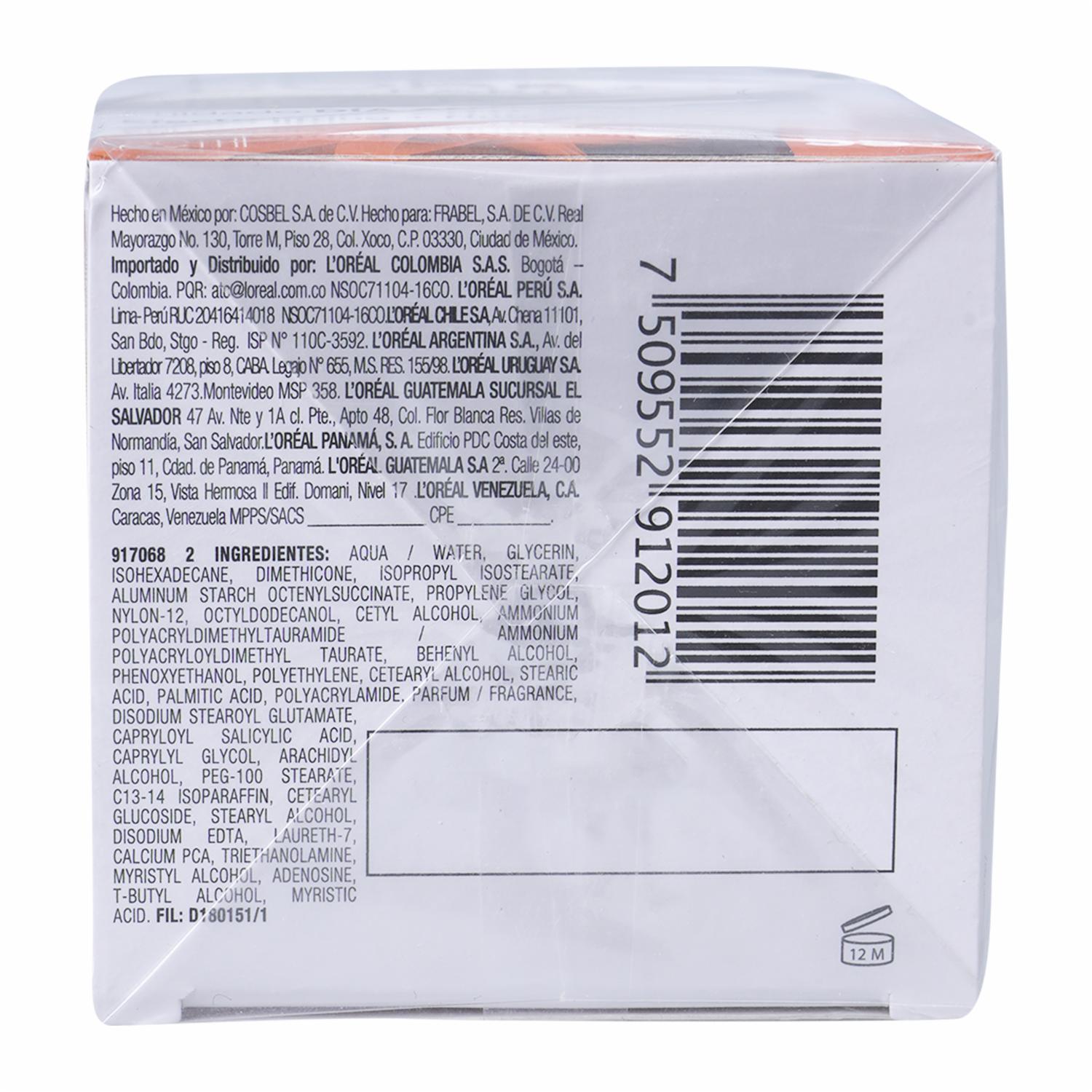 Crema Facial Humectante Antiarrugas Calcio+55 L’ORÉAL 50 Ml