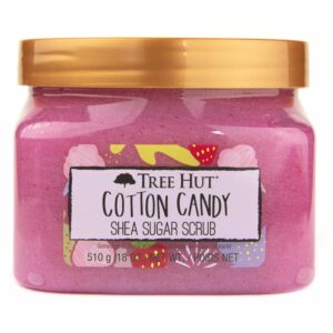 Exfoliante Corporal De Algodón De Azúcar TREE HUT 510 G