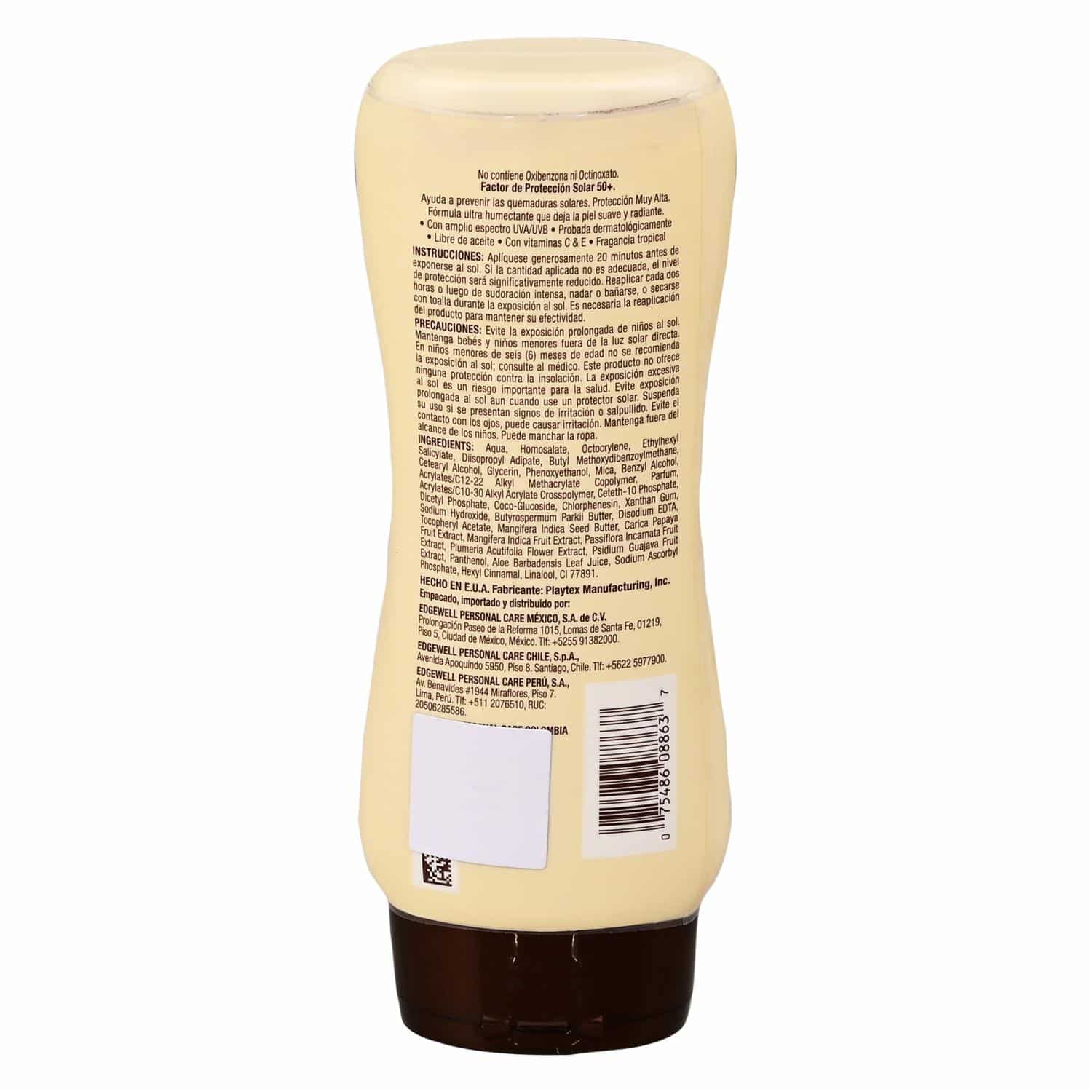 Bloqueador Solar Corporal Sheer Touch SPF 50 HAWAIIAN TROPIC 240 Ml - Imagen 2