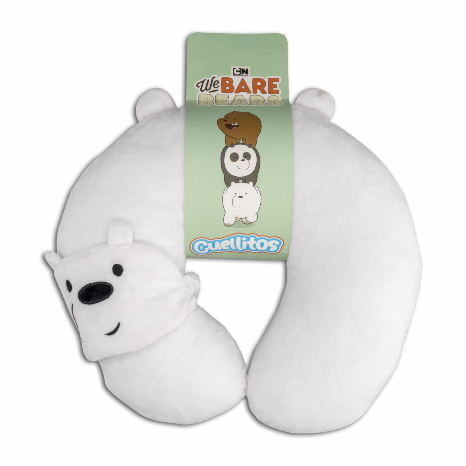 Apoya Cuello Diseño Oso Polar + Antifaz CARTOON NETWORK 30 Cm