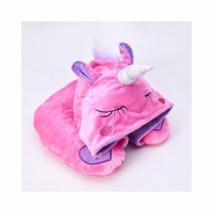 Cojín Infantil Para Cuello Diseño Unicornio Fucsia LILY TOY'S 35 Cm