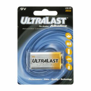 Pila 9V ULTRALAST Unidad