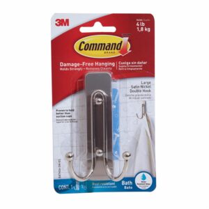 Baño Gancho Ancla 4Pk/Bg 48Pk/Cs 3M x 3 Piezas