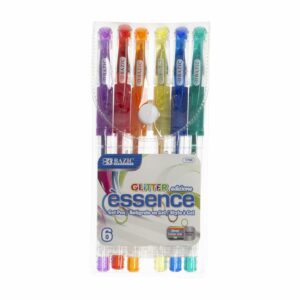 Bolígrafo Glitter De Colores BAZIC Unidad
