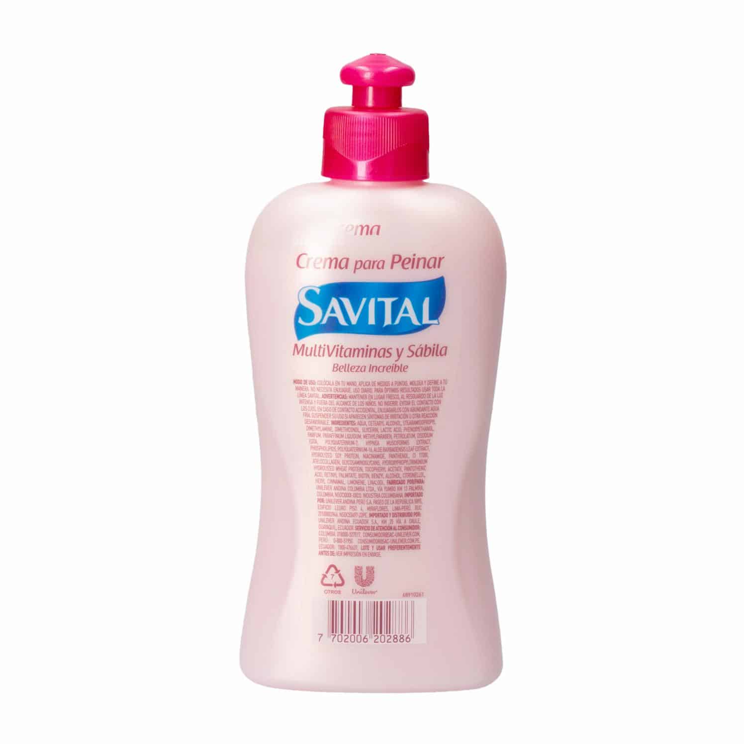 Crema De Peinar Con Multivitaminas SEDAL 275 Ml - Imagen 2