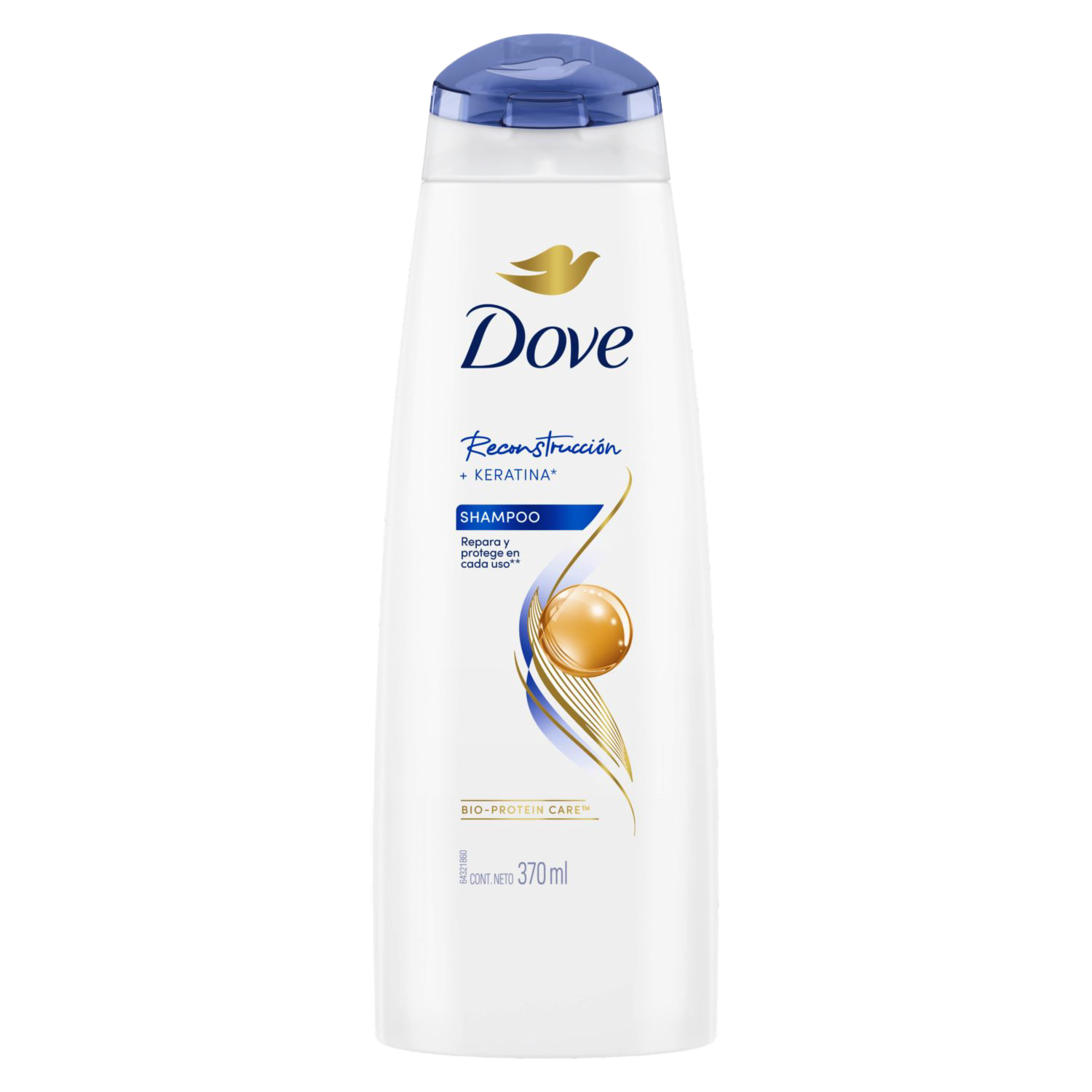 Shampoo Para Cabello Reconstrucción DOVE 370 Ml - Imagen 2