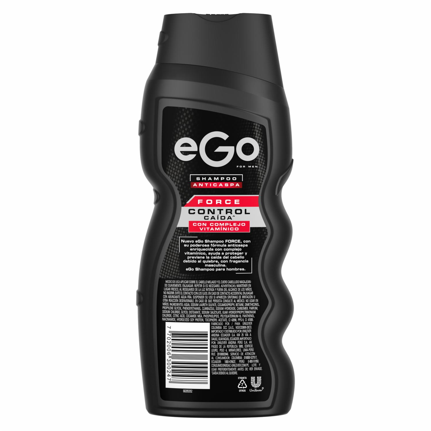 Shampoo Force EGO 400 Ml - Imagen 2