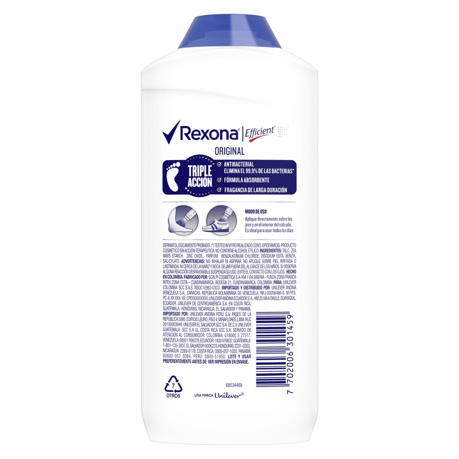 Talco De Pies Desodorante EFFICIENT 85 G