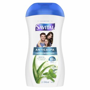 Shampoo Anticaspa Menta Y Eucalipto SAVITAL 510 Ml