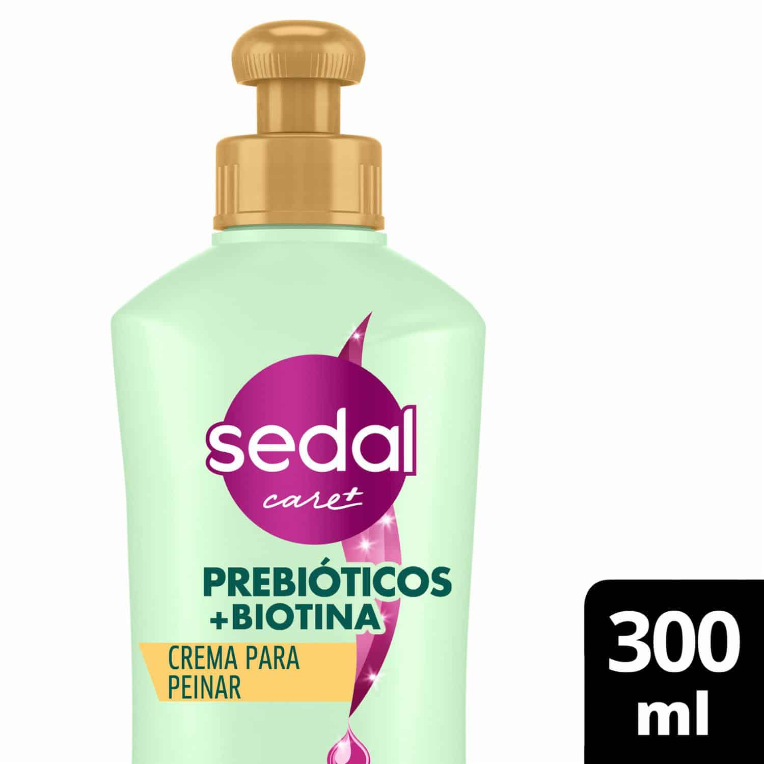 Crema De Peinar Prebiótico Con Biotina SEDAL 300 Ml - Imagen 2