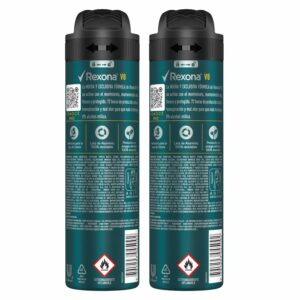 Desodorante En Aerosol Para Caballero V8 Nueva Fórmula REXONA 2 X 90 G