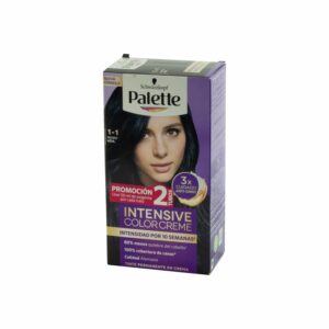 Tinte Capilar Tubo Cc 1-1 Negro Azulado PALETTE 110 Ml