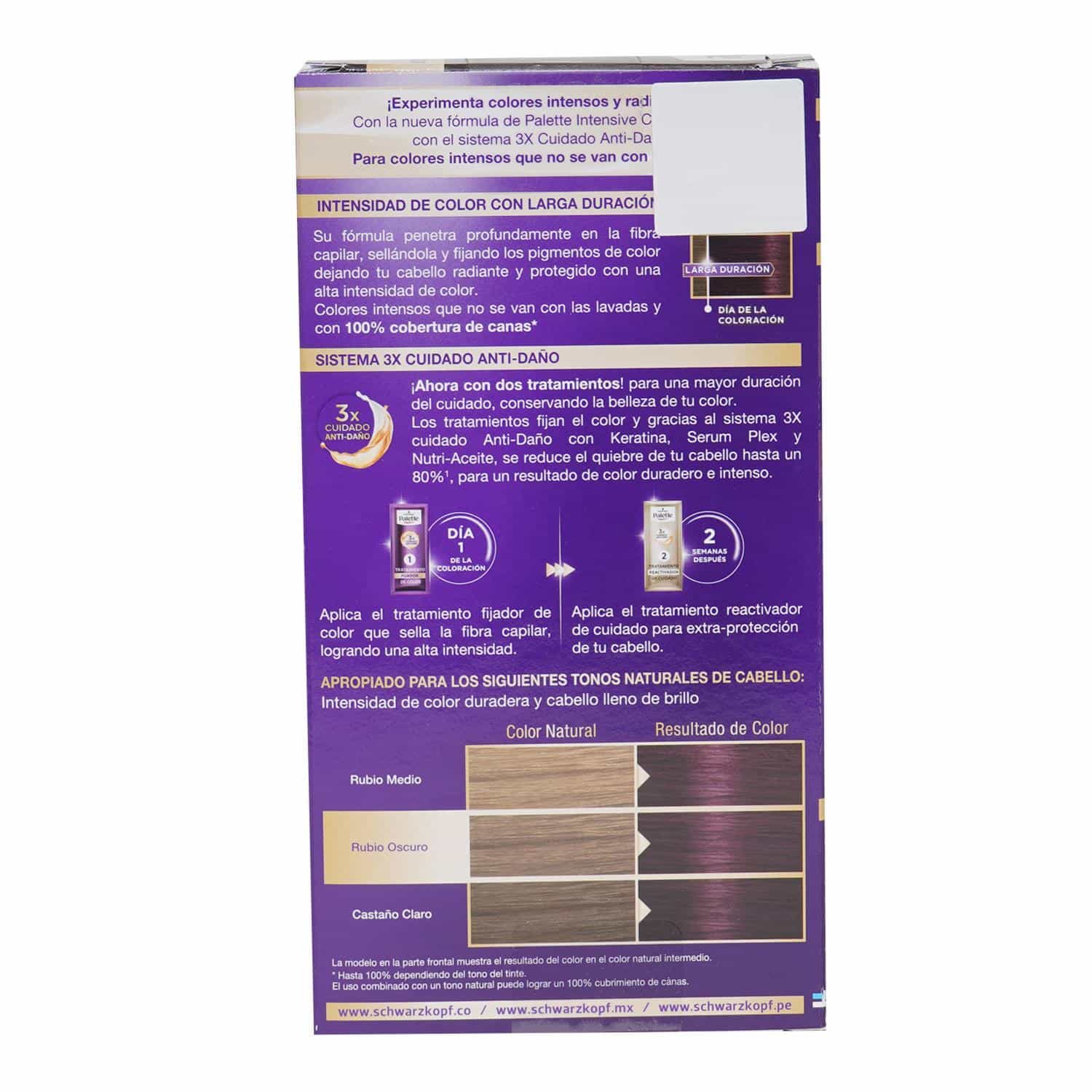 Tinte De Cabello PALETTE Color Violeta Prof 6-99 - Imagen 2