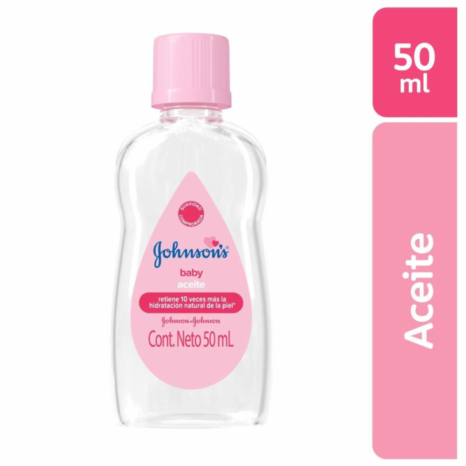 Aceite Infantil Original JOHNSON'S 50 Ml - Megamaxi, image size:1500x1500