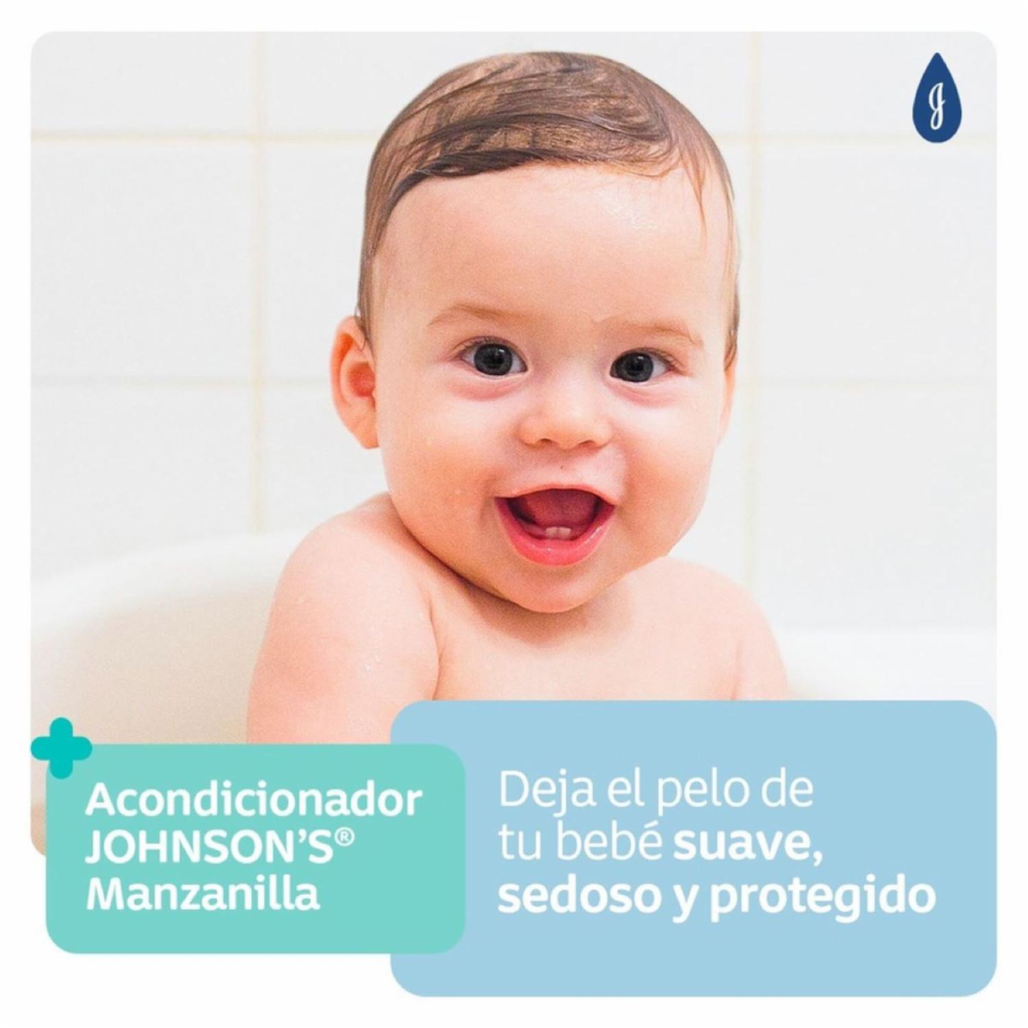Acondicionador Bebé Manzanilla JOHNSON’S 400 Ml