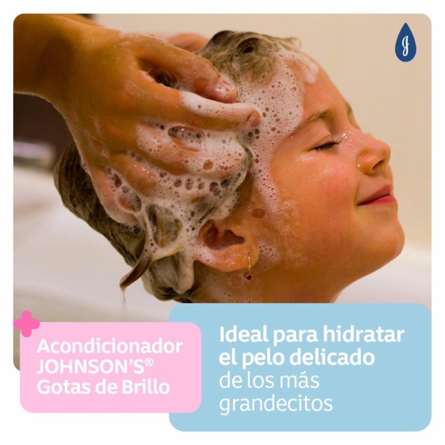 Acondicionador Bebé Gotas De Brillo JOHNSON’S 400 Ml