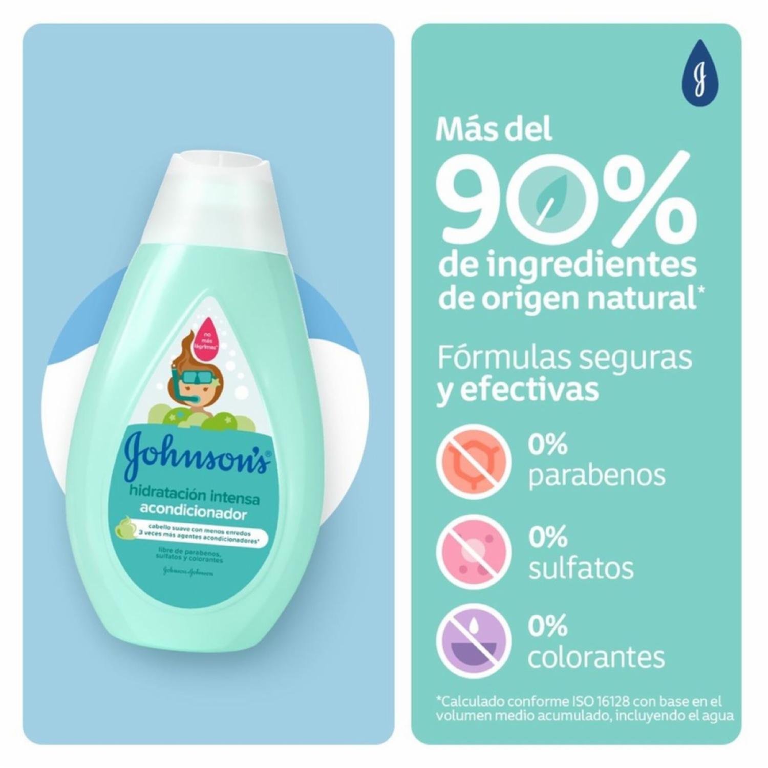 Acondicionador Bebé Hidratación Intensa JOHNSON’S 400 Ml