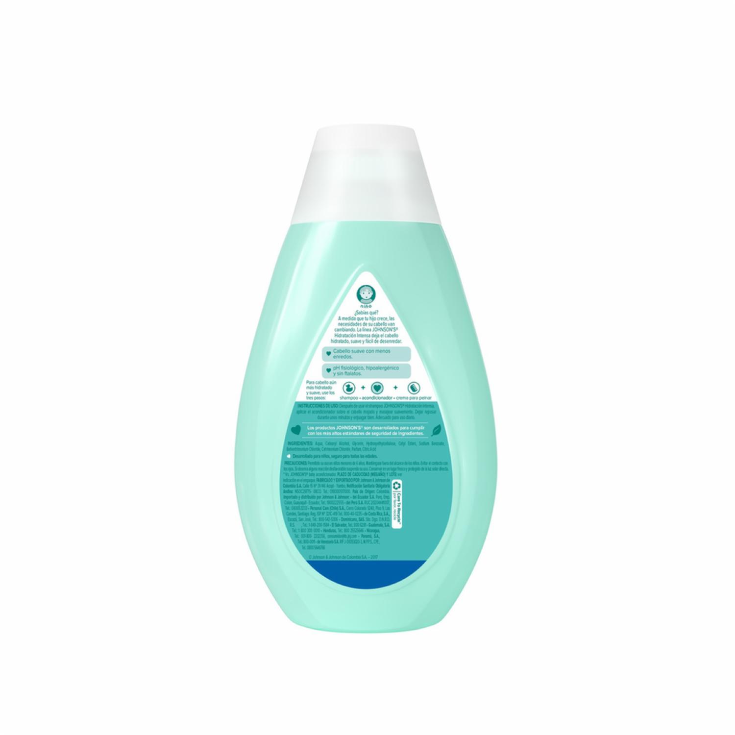 Acondicionador Bebé Hidratación Intensa JOHNSON’S 400 Ml